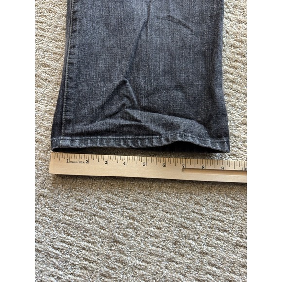 Vintage Ecko Unltd.‎ Jeans Overtime Shop Denim Pant Baggy Y2K Black RARE 32x31.5 - Picture 8 of 10